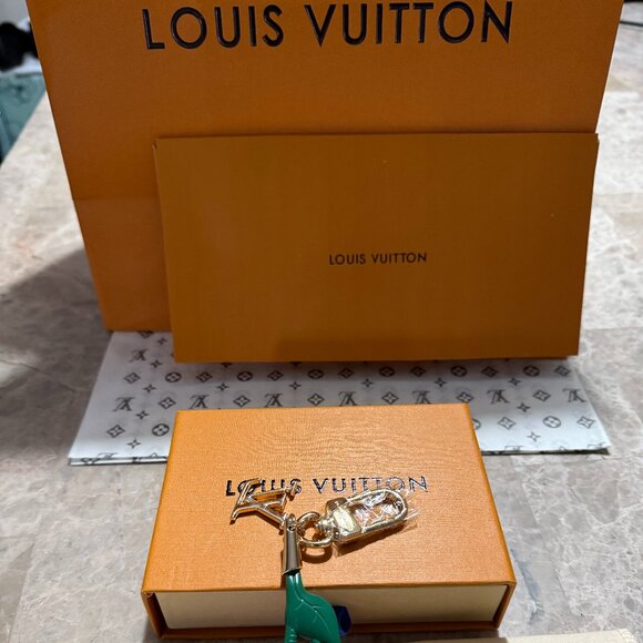 Novelty Cherry Bag Charm-Brand New and comes with Box and LV Bag! - Picture 4 of 4